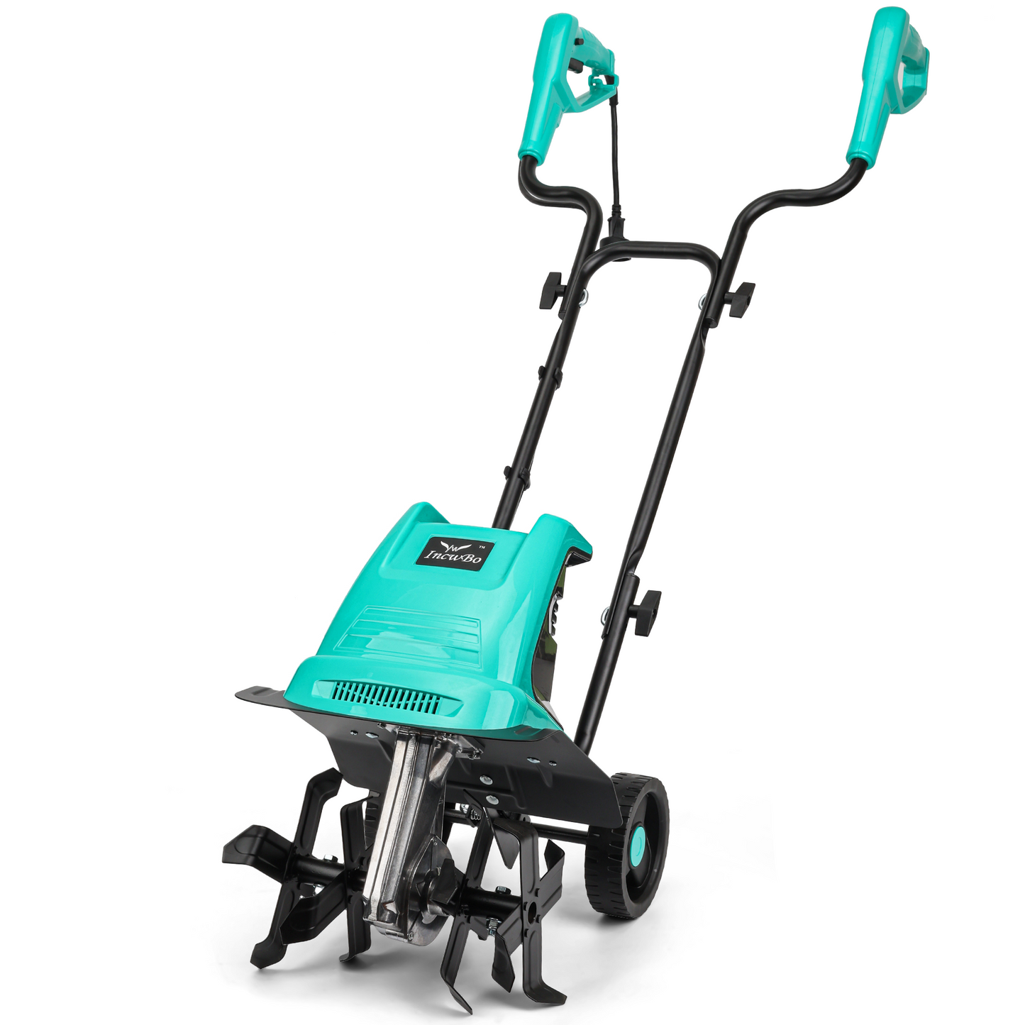 IncwBo 10.5AMP 12Inch Cord Tiller for Gardening Electric Garden Tiller 120 Vot Power